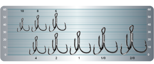 Крючок-тройник SPRUT Kawa ST-41BC №8 8шт