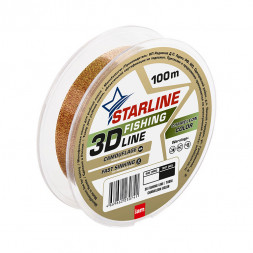 Леска IAM 3D Fishing Line 150m, диаметр 0,24 мм Хамелеон