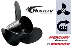 Винт для лодочного мотора Hustler алюм 10 3/8 х 11&#039; R2-1011