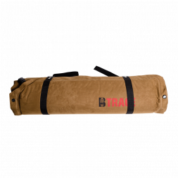 Коврик самонадувающийся BTrace Warm Pad Double коричневый, 185х130х5см