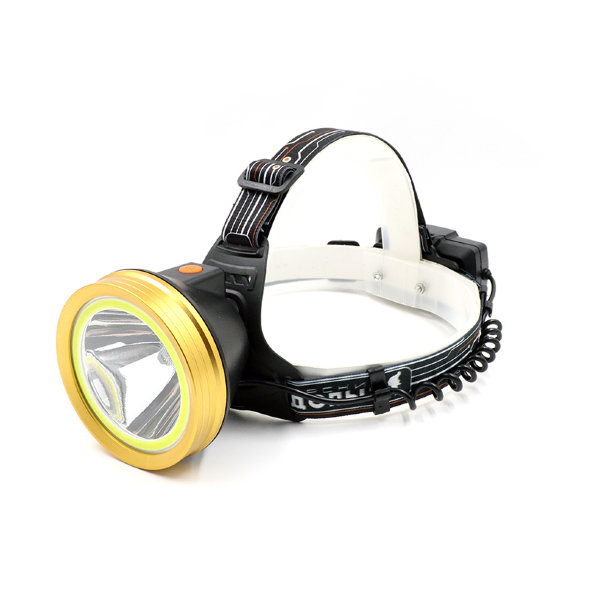 Фонарь налобный СИБИРСКИЙ СЛЕДОПЫТ-RING LIGHT, 1 LED + 1 COB, аккум. 220В