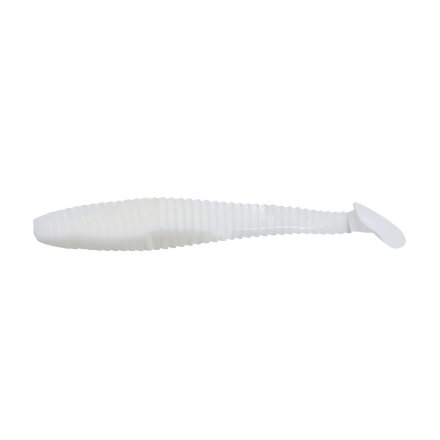 Виброхвост YAMAN PRO Flatter Shad, р.3 inch, цвет #01 - White уп. 6 шт.