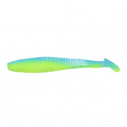 Виброхвост YAMAN PRO Flatter Shad, р.4 inch, цвет #18 - Ice Chartreuse уп. 5 шт.