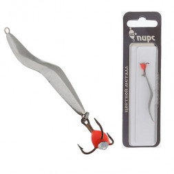 Блесна зимняя ПИРС Змейка с черт. Снеток бол. 3.9г латунь блистер