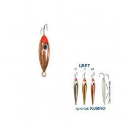 Блесна Пирс &quot;Дивенская&quot; 1К зимняя со светонакопителем и глазком 1,5г латунь