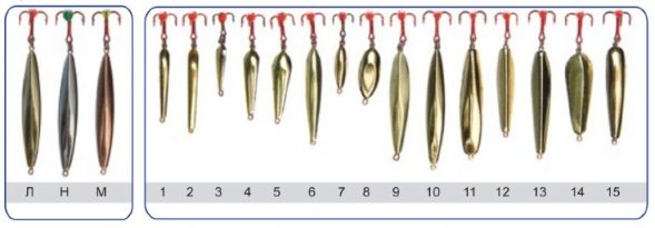 Блесна зимняя ПИРС Малек бол. чертик 1.7г медь блистер