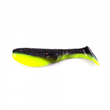 Виброхвост YAMAN PRO Boost Up, р.3 inch, цвет #32 - Black Red Flake/Chartreuse уп. 5 шт.