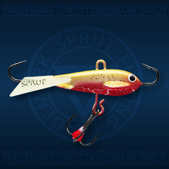 Балансир рыболовный для зимней рыбалки Sprut Toru №5 12г 50мм RG