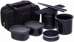 Термоконтейнер Zojirushi SZ-MB 04-BA 0.96L черный