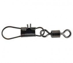 Вертлюг с карабином Condor Rolling Swiver With Interlock Snap, цвет Black Nikel, размер 01 100шт.