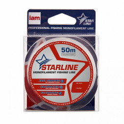 Леска IAM STARLINE 50m Прозрачный d0.091