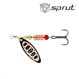 Блесна Sprut Atra Spinner №1.5 6г/BKG