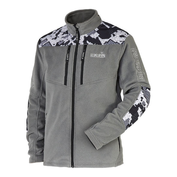 Куртка флисовая Norfin GLACIER CAMO 02 р.M