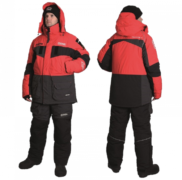 Зимний костюм Alaskan New Polar 2.0 красный/черный/серый XXXL