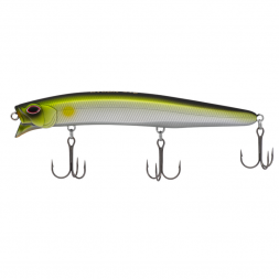 Воблер KYODA MEGA MINNOW-125F, длина 125 мм, вес 21,0  гр, цвет P1117-2, заглубление 0 - 0,8 м.