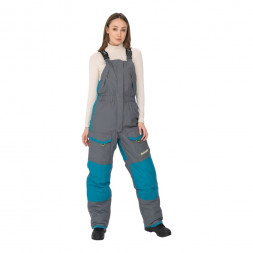 Костюм зимний Siberia Lady жен. бирюза/серый тк. Breathable р.44-46/158-164 Huntsman