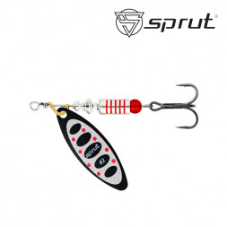 Блесна Sprut Atra Spinner №2 7.5г/BKS