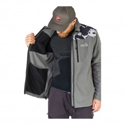 Куртка флисовая Norfin GLACIER CAMO 04 р.XL