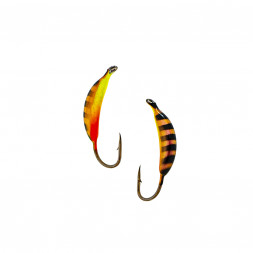 Мормышка вольфрамовая Lumicom Супербанан Ф2 покраска 343