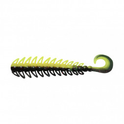 Твистер YAMAN PRO Ruff, р.3 inch, цвет #32 - Black Red Flake/Chartreuse уп. 10 шт.