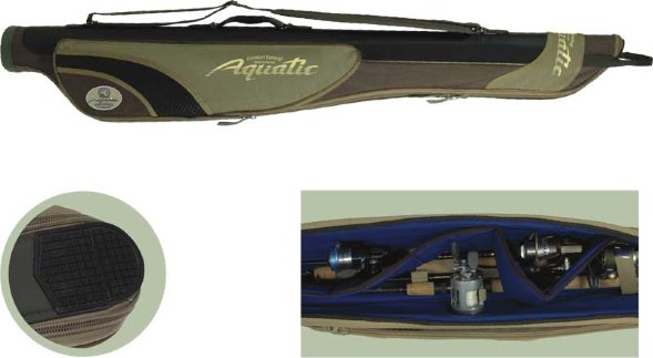 Чехол для удилищ AQUATIC п/жесткий мал. 145см Ч-06