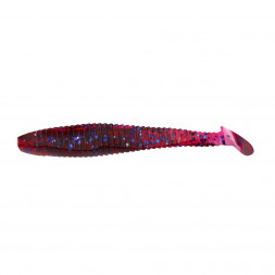 Виброхвост YAMAN PRO Flatter Shad, р.3 inch, цв. #04 - Grape уп.6 шт