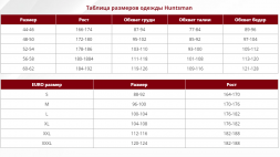 Термобелье Huntsman ZIP черн. флис р.48-50