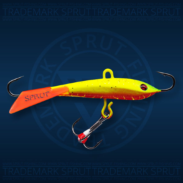 Балансир рыболовный для зимней рыбалки Sprut Tanpo №6 13г 55мм RL