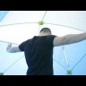 Палатка зимняя Куб 2-местная дышащая трехслойная 1,85х1,85