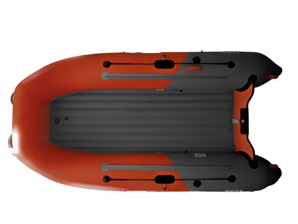 Надувная лодка Boatsman 300AS НДНД Sport графитово-красный