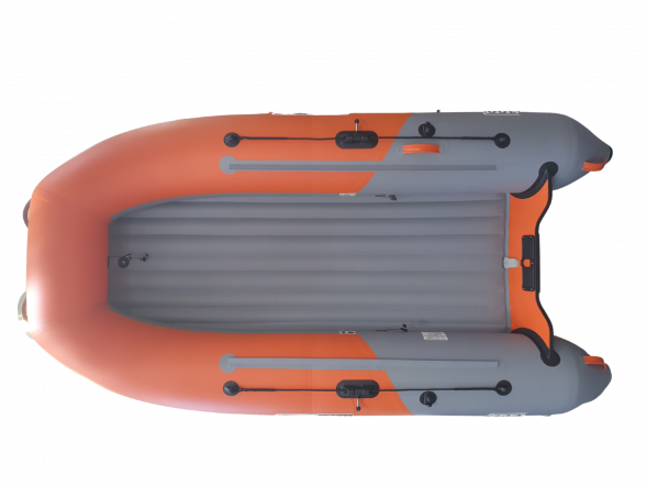 Надувная лодка Boatsman 300AS НДНД Sport графитово-оранжевый