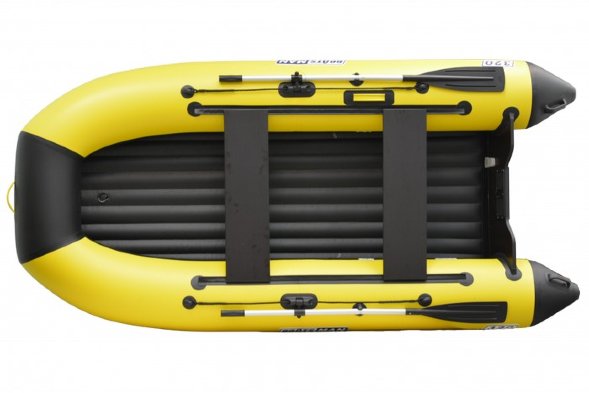 Надувная лодка Boatsman 300AS НДНД Sport желто-черный
