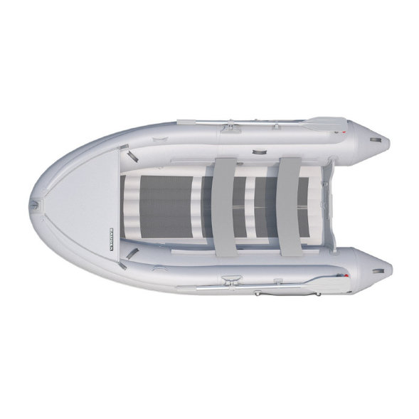 Лодка Badger ARL390 с штормовым бортом Серый
