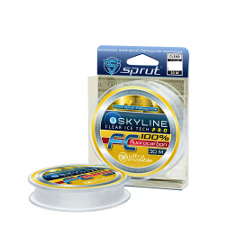 Леска SPRUT Skyline FC Fluorocarbon Ice Tech PRO Clear 0.370 30м