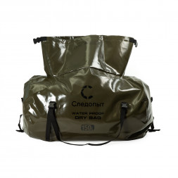 Гермосумка СЛЕДОПЫТ - Dry Bag Pear, 150 л, цв. хаки/15/10/