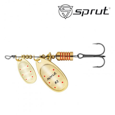 Блесна Sprut Alba Tandem Spinner №3 9г/G